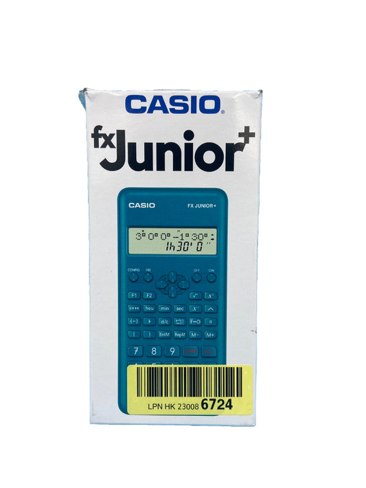 Casio FX Junior+ Wissenschaftlicher Taschenrechner, Blau *B-WARE*