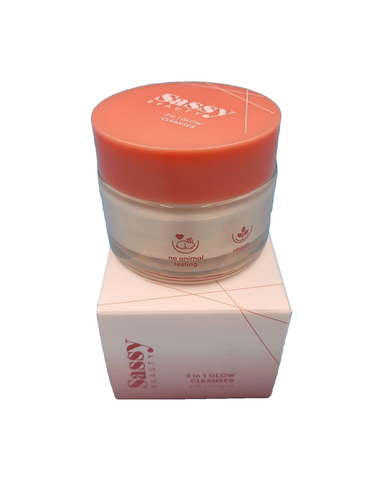 Sassy Beauty 3in1 Glow Cleanser mit pflegendem Öl 50g (166,67 €/kg)