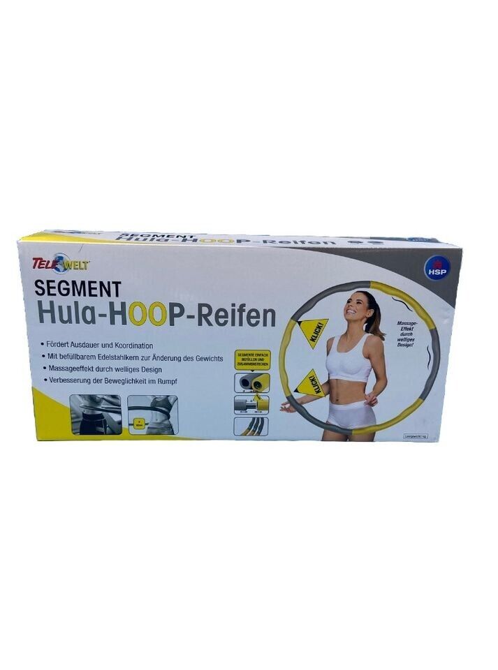 HSP Hula-Hoop-Reifen 6 Segmente zur Gewichtsänderung befüllbar