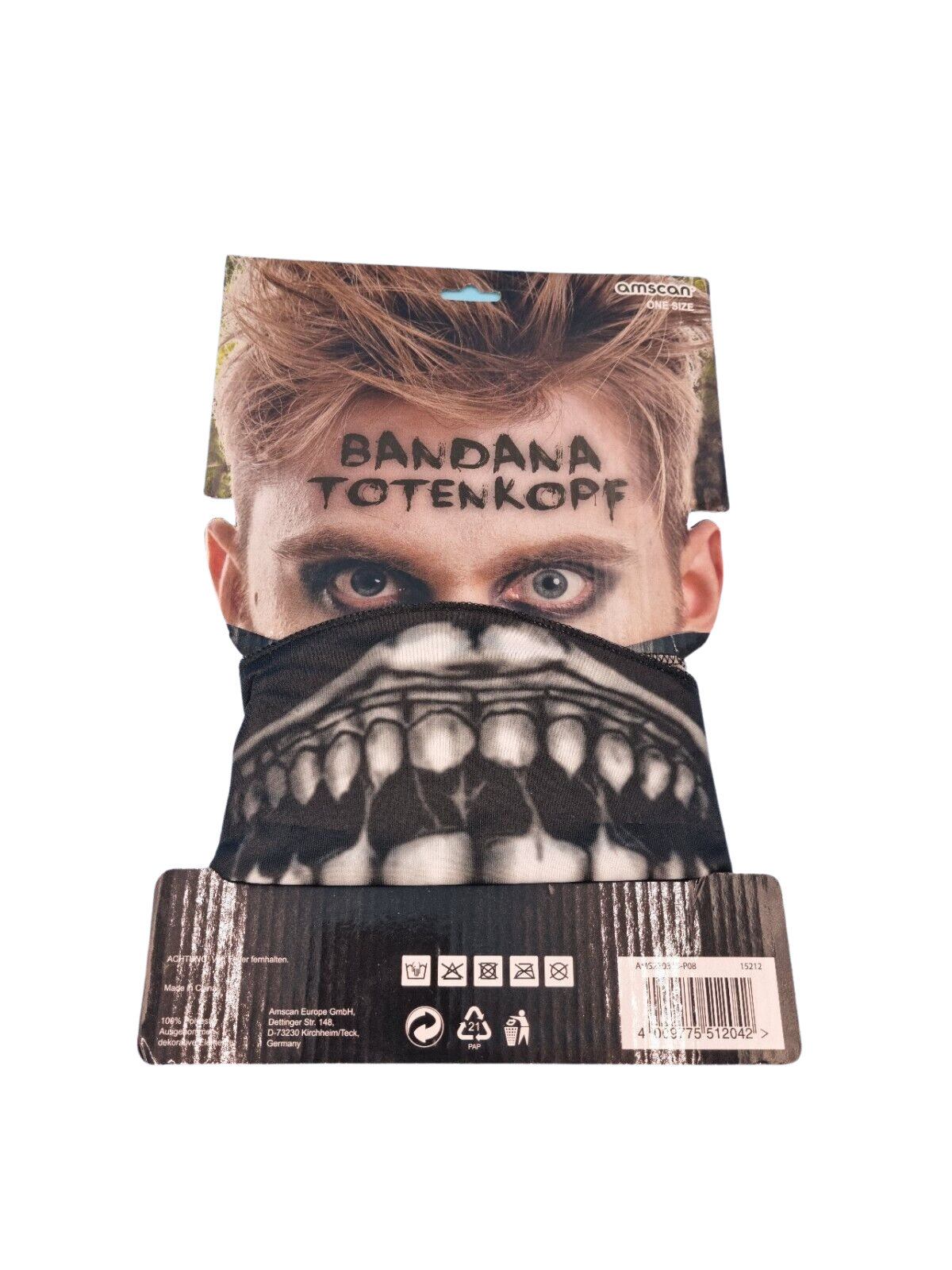 Halloween Kinder Tuch Bandana Maske Totenkopf