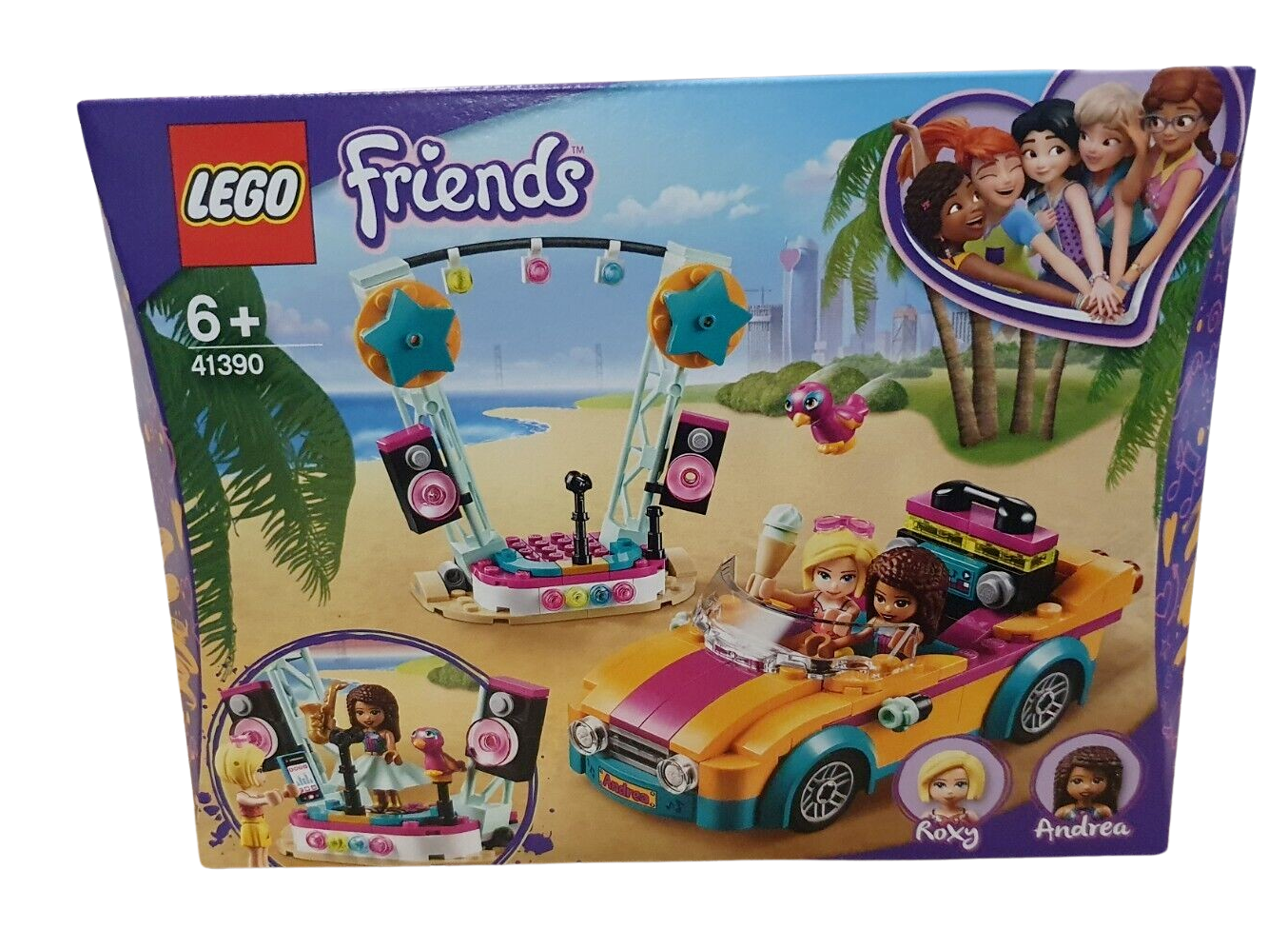 LEGO® Friends 41390 Andreas Bühne & Auto Mädchen Spielzeug