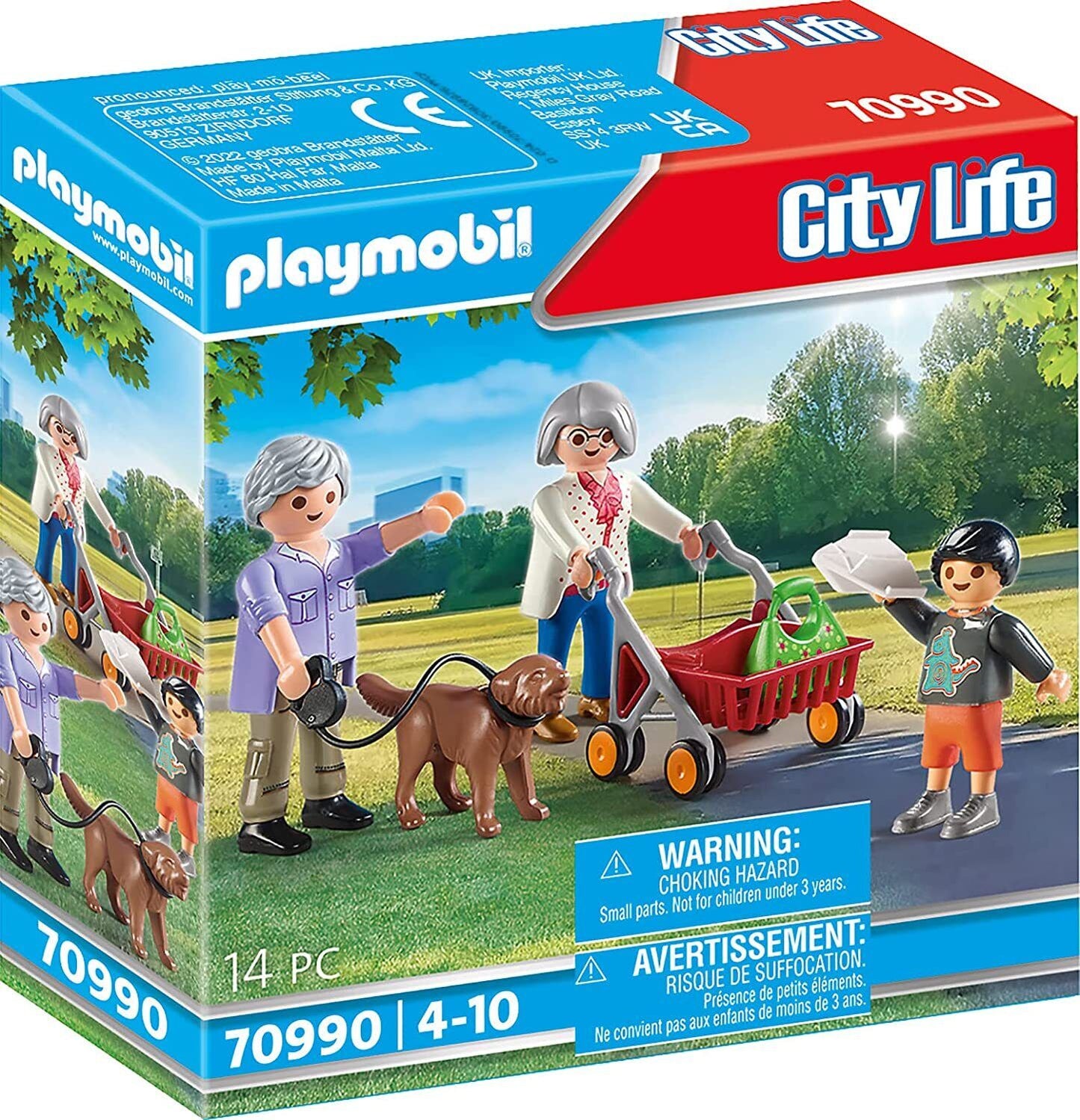 Playmobil City Life - Großeltern mit Enkel